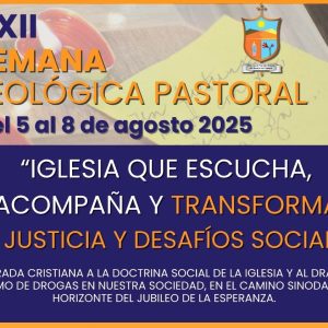 Semana Teológica Pastoral de la diócesis de Copiapó abordará temas asociados a la drogadicción, el narcotráfico y la narcocultura